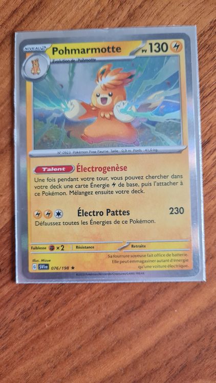 Carte Pokemon Pohmarmotte Carlate Et Violet Fr Kaufen Auf Ricardo