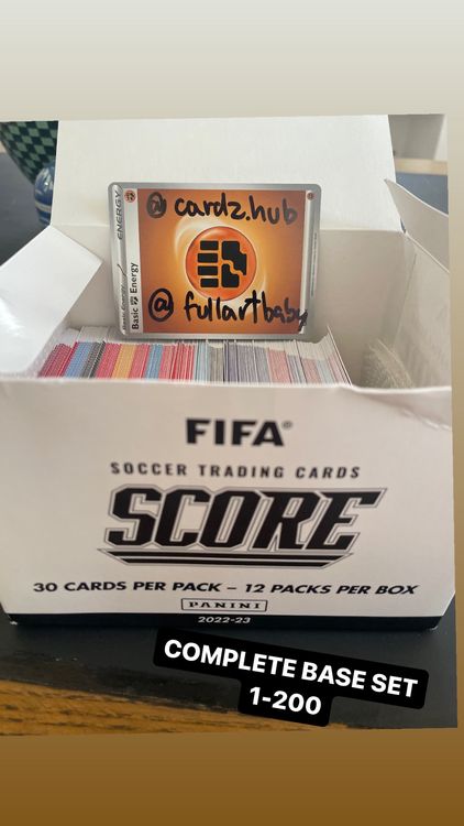 Panini Fifa Score Set Base Complete Kaufen Auf Ricardo