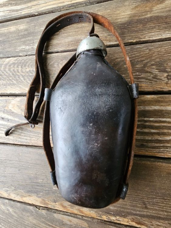 Militär Armee Feldflasche Vetterli Vintage Flasche Militaria Kaufen