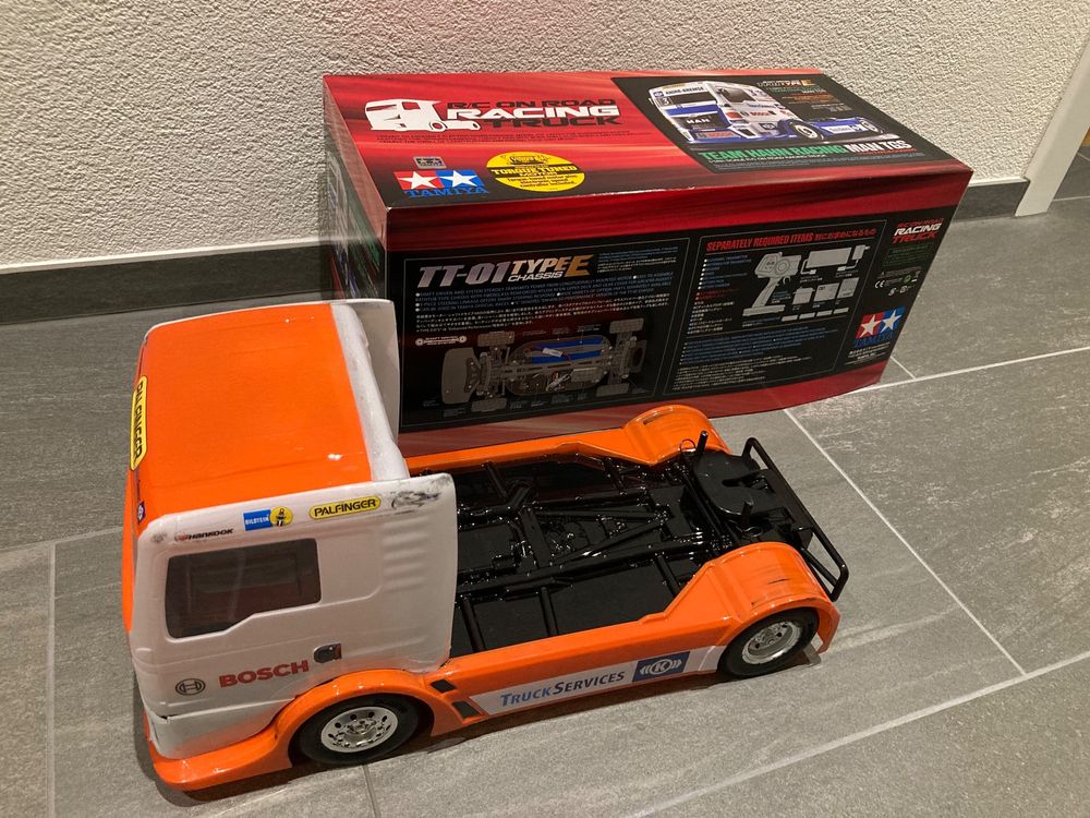 Tamiya TT01 Euro Racing Truck Team Hahn Man Tgs Mit Tuning Kaufen Auf