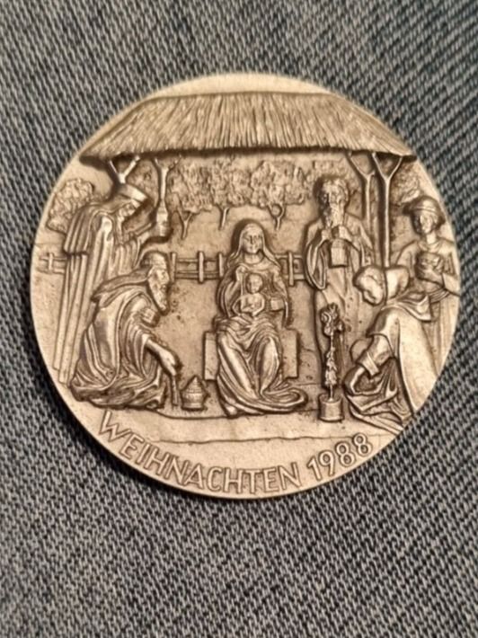 Medaille Weihnachten 1988 Silber Kaufen Auf Ricardo