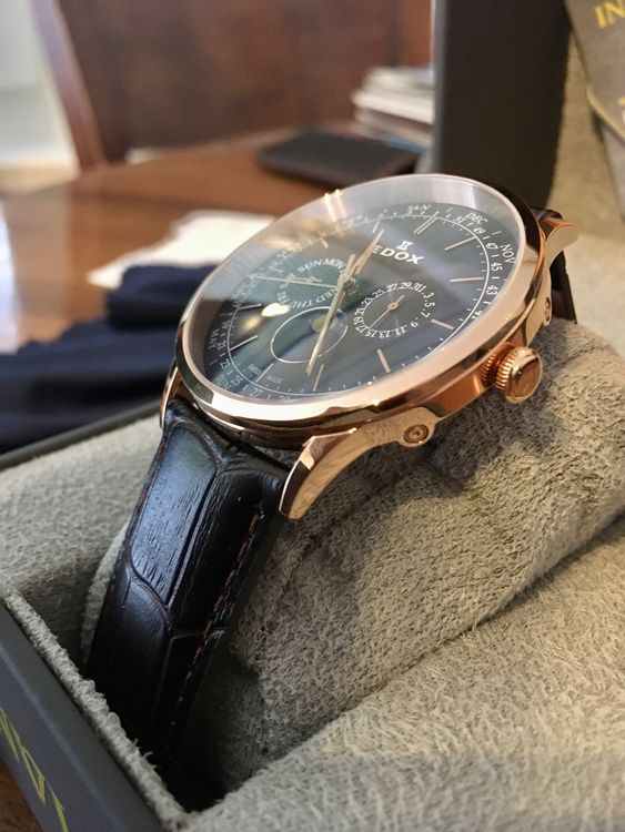 Edox Les Vauberts Chronograph Mondphase Kaufen Auf Ricardo