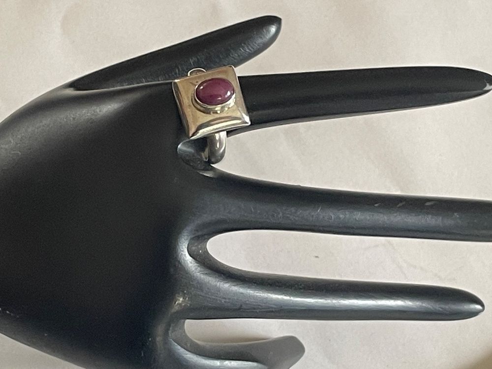 Jugendstil Silber Ring Mit Amethyst Stein Kaufen Auf Ricardo