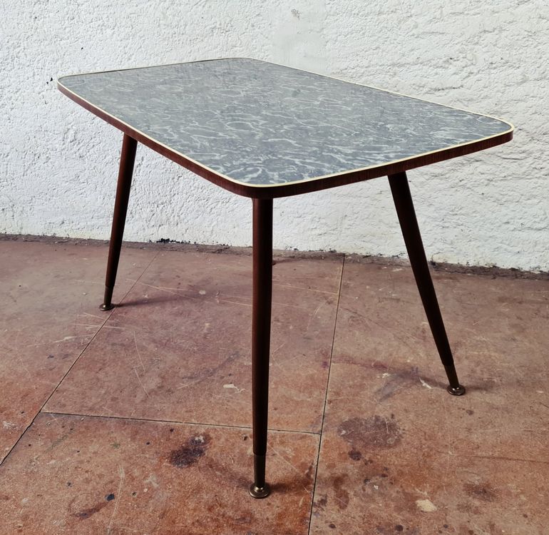 Gro Er Mid Century Vintage Salontisch Couchtisch Er Kaufen Auf