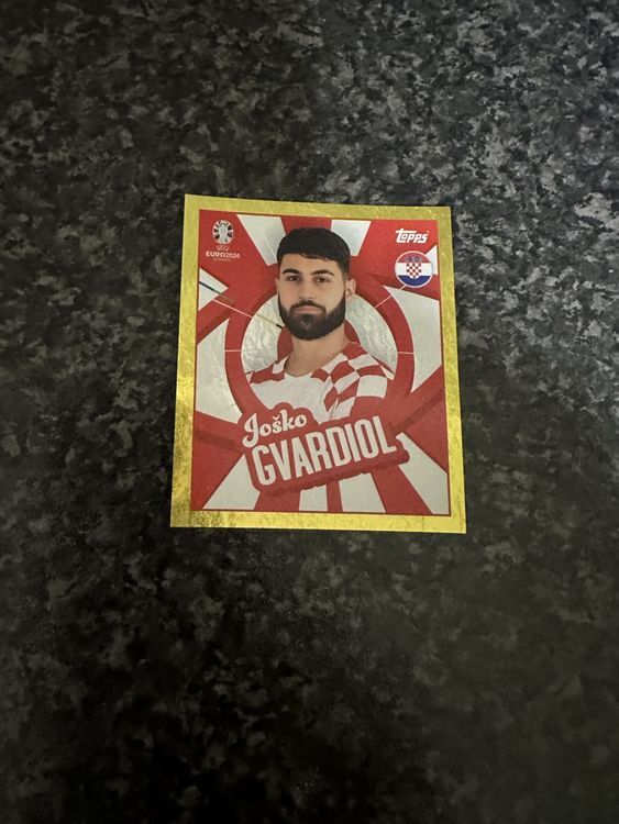 Topps Euro Cro Ptw Gold Josko Gvardiol Kaufen Auf Ricardo