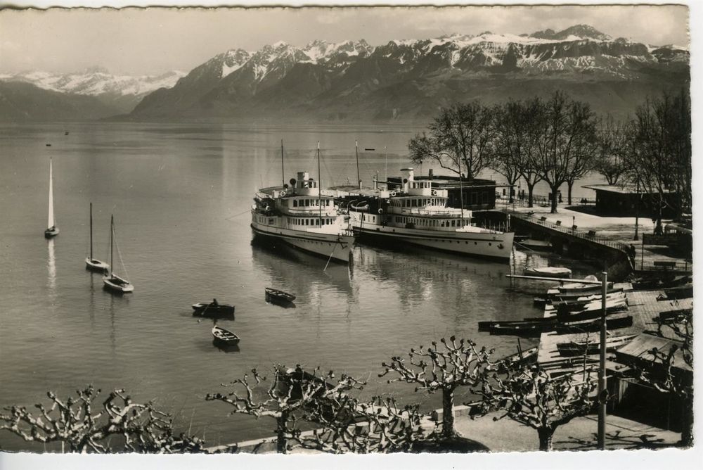 Radschiffe in Ouchy Lac Léman Kaufen auf Ricardo