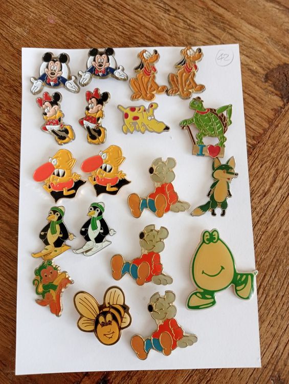 Comic Pins Mickey Mouse Und Co Alle Zusammen Kaufen Auf Ricardo