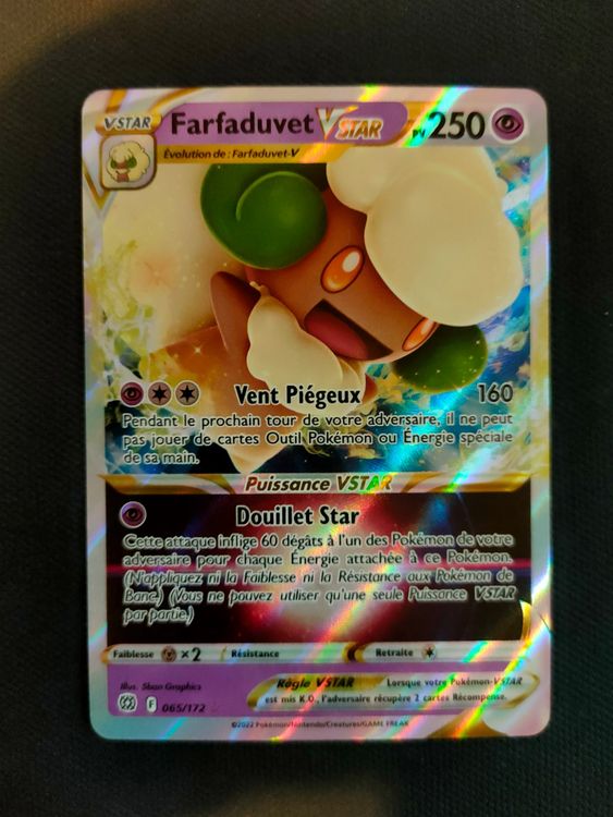 Carte Pokemon Farfaduvet Vstar Stars Tincelantes Fran Ais Kaufen Auf