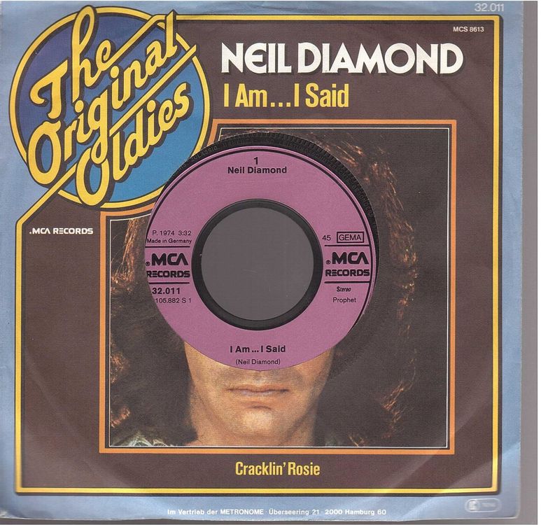 Neil Diamond I Am I Said Kaufen Auf Ricardo