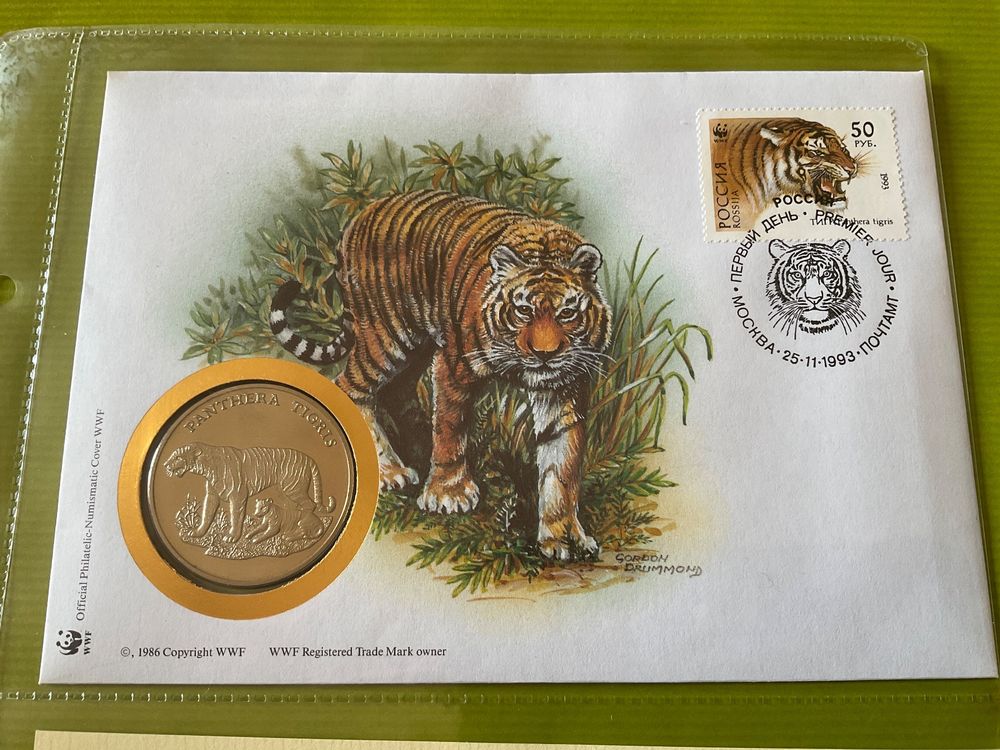 WWF RUSSLAND TIGER NUMISBRIEF Kaufen Auf Ricardo