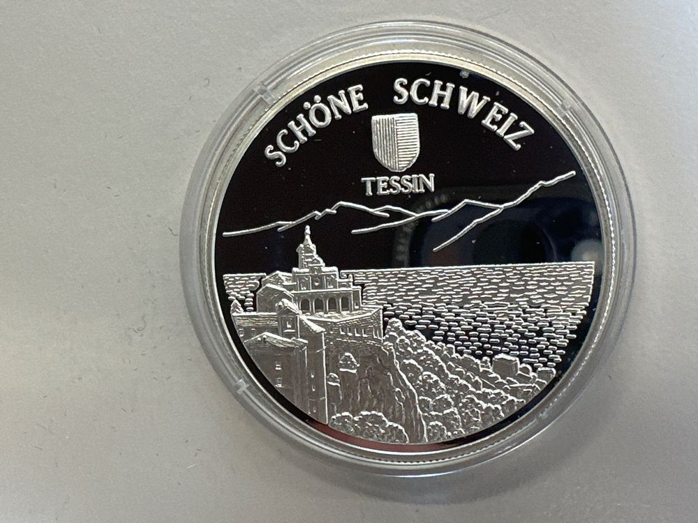 Medaille Silber G Sch Ne Schweiz Tessin Kaufen Auf Ricardo