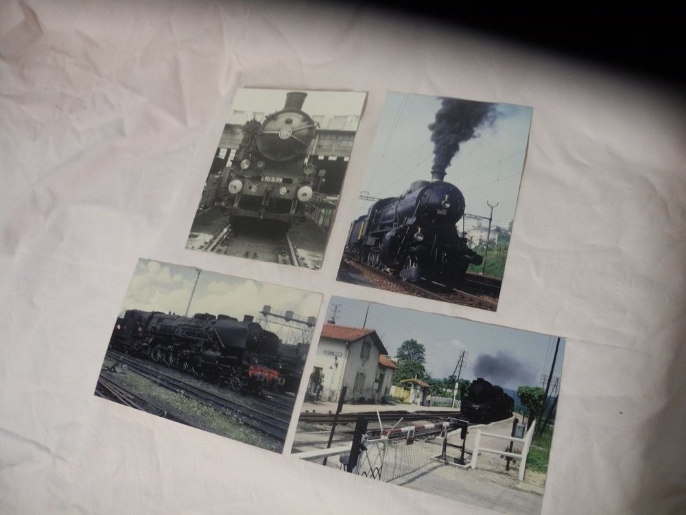 Alte Fotos Von Dampf Lokomotiven Locomotives A Vapeur Kaufen Auf