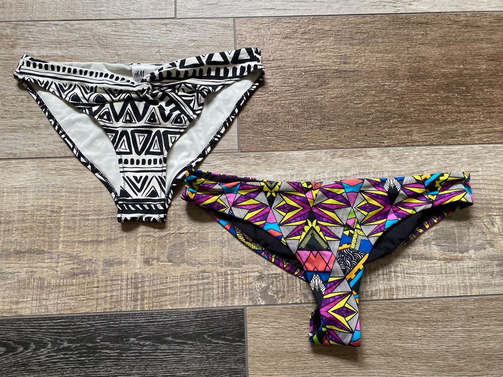 OYSHO H M 2x bas de bikini ethniques 34 36 NEW Neu gemäss