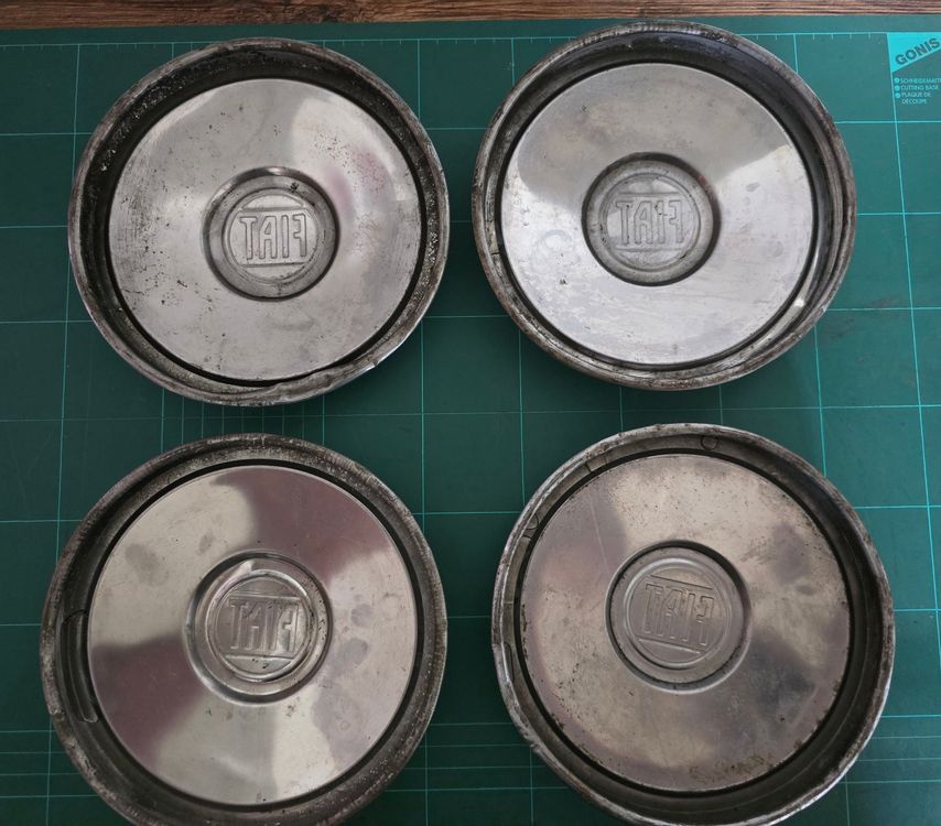 Original Fiat 124 Raddeckel Oldtimer Rad Kappen Deckel Kaufen Auf Ricardo