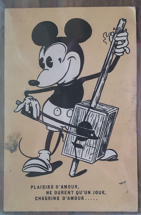 Ansichtskarte Micky Maus Walt Disney 1930er Kaufen Auf Ricardo