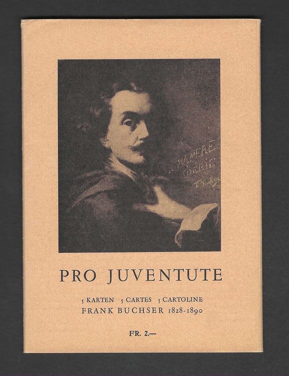 1956 Pro Juventute 1 Karten Set F Buchsner Kaufen Auf Ricardo