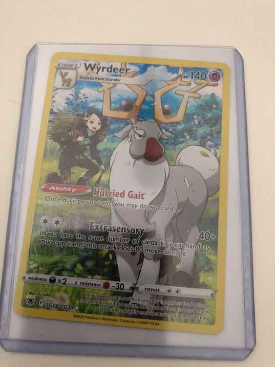 Pokemon Wyrdeer Full Art Tg Kaufen Auf Ricardo