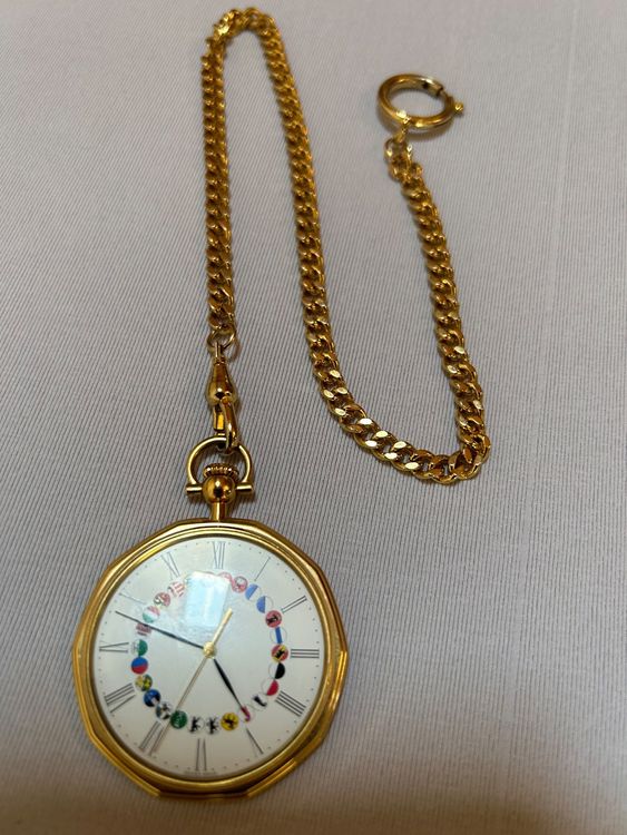 Jahre Eidgenossenschaft Taschenuhr Mit Kette Kaufen Auf Ricardo