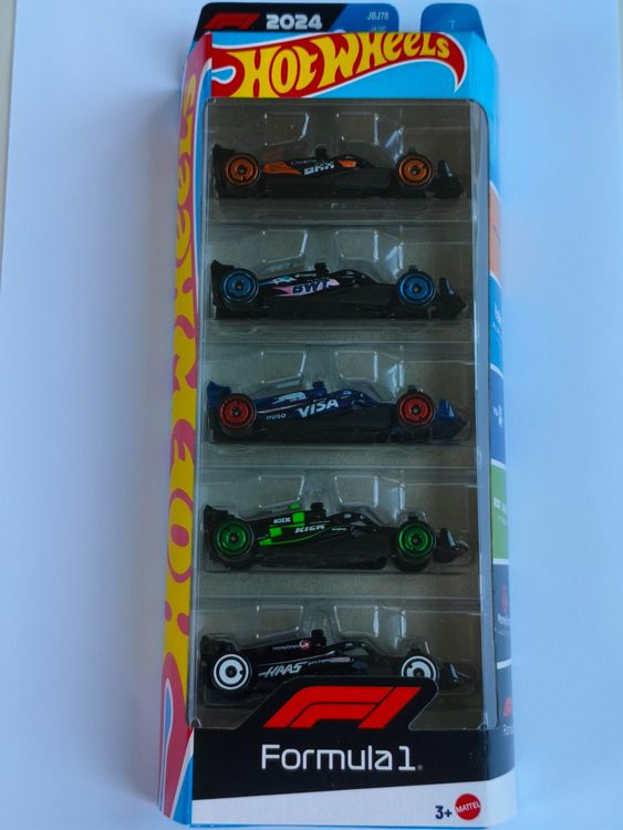 Hot Wheels 5 er Set Formula 1 2024 2025 Gebraucht in turgi für CHF