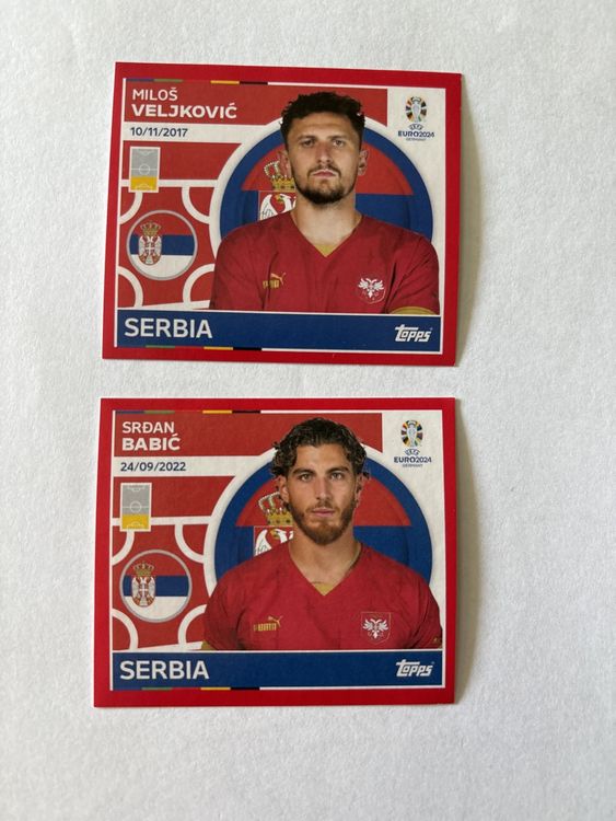 TOPPS EURO 2024 SRB 7 SRB 10 Kaufen Auf Ricardo