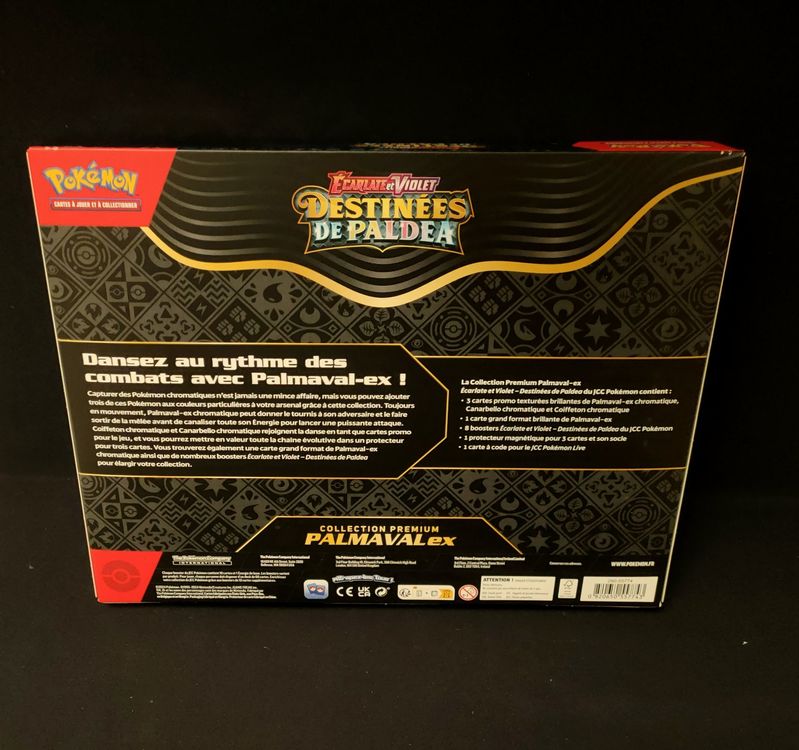 Coffret Pokemon Palmaval EX Destinées de Paldea Français FR Kaufen