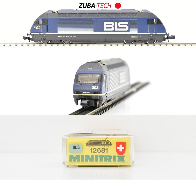 Minitrix E Lok Re Bls Jungfraujoch Spur N Gs Ovp Kaufen Auf