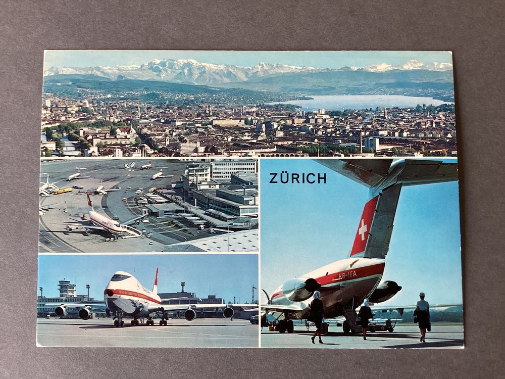 Z Rich Und Flughafen Kloten Swissair Kaufen Auf Ricardo