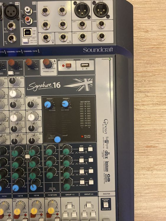 Mischpult Soundcraft Signature 16 Kaufen Auf Ricardo