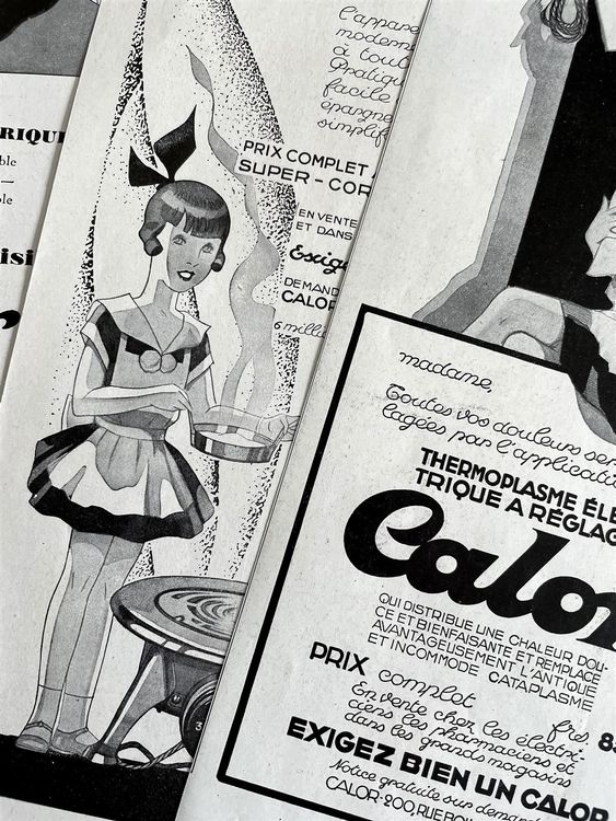 Calor 4 alte Werbungen Publicités 1930 32 Kaufen auf Ricardo