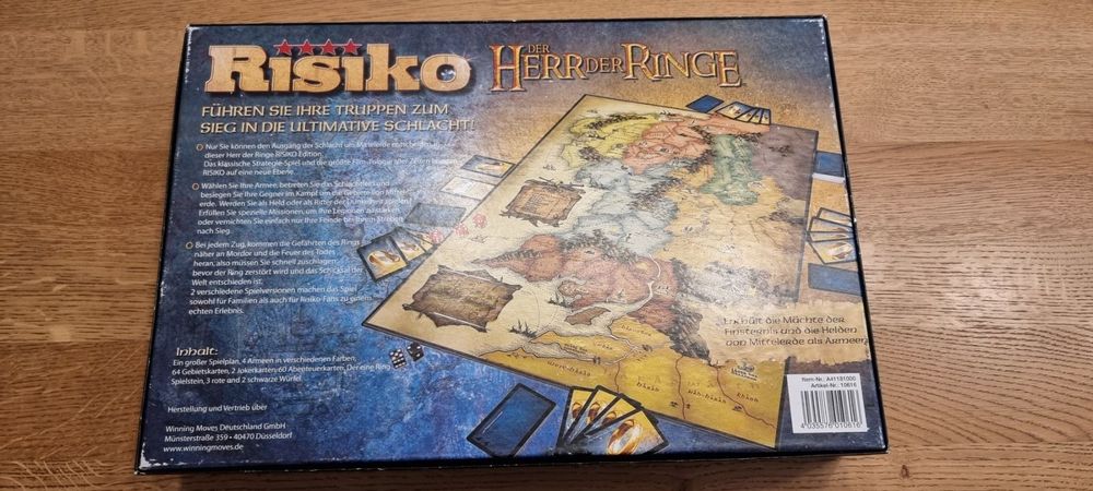 Risiko Der Herr Der Ringe Erobere Mittelerde Kaufen Auf Ricardo