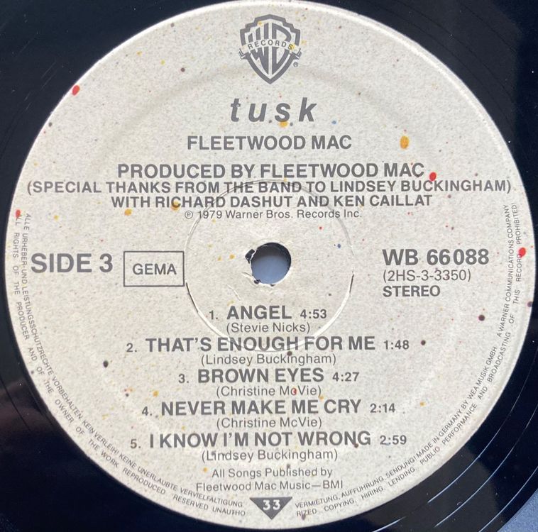 FLEETWOOD MAC TUSK Kaufen Auf Ricardo