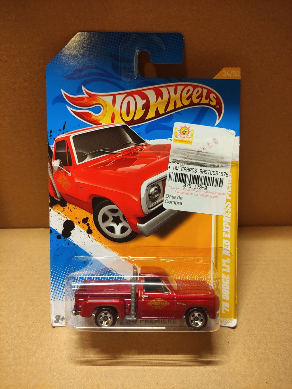 Hot Wheels Dodge Li L Red Express Pickup Neu gemäss