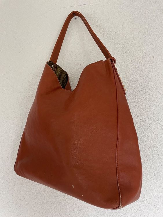 Grosse Handtasche Von Trussardi Jeans Farbe Nude Kaufen Auf Ricardo