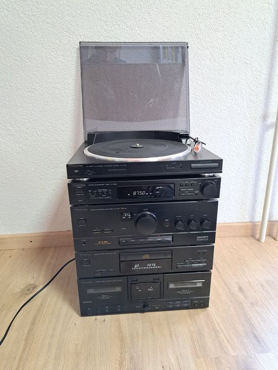 Technics Stereoanlage Plattenspieler Cd Player Hi Fi Kaufen Auf