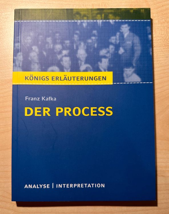 DER PROCESS Von Franz Kafka Analyse Hilft Kaufen Auf Ricardo