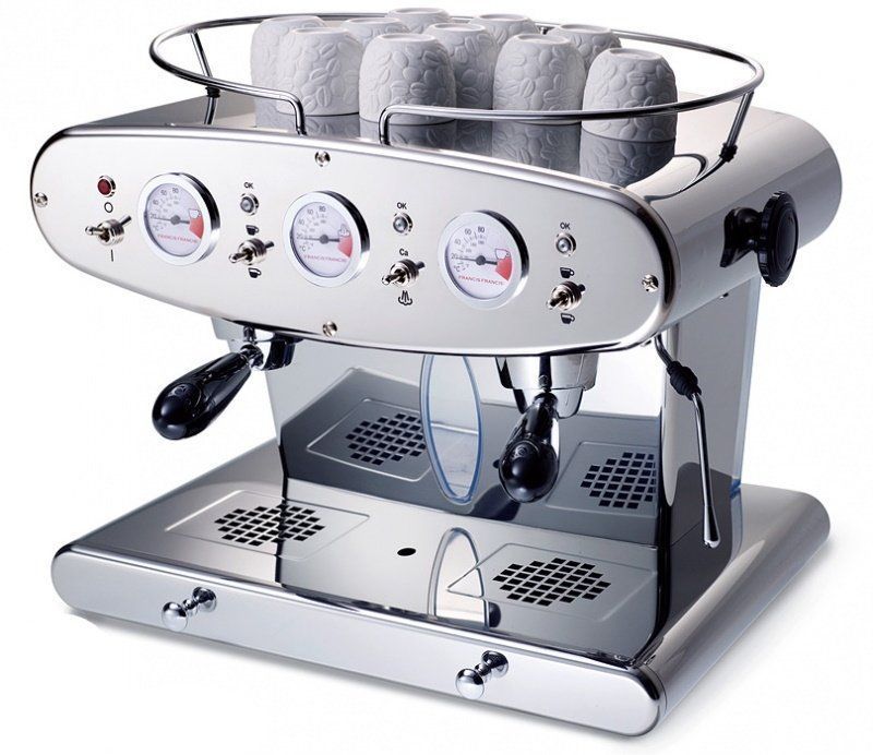 Amici Illy X2 Professional Espresso Kaffemaschine Chrom Kaufen Auf