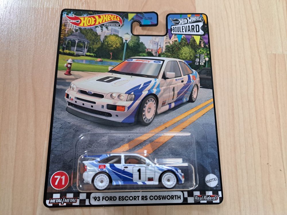 HOT WHEELSPREMIUM BOULEVARD 93 FORD ESCORT RS COSWORTH Kaufen Auf