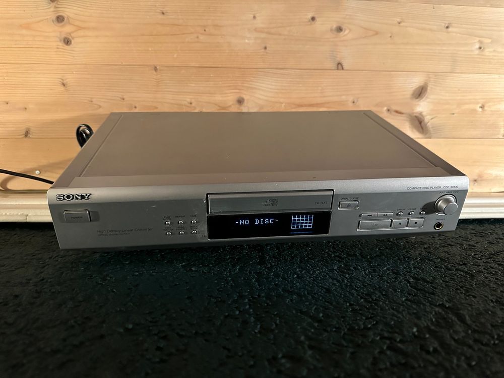 Sony Cd Player Cdp Xe Silber Gebraucht Kaufen Auf Ricardo