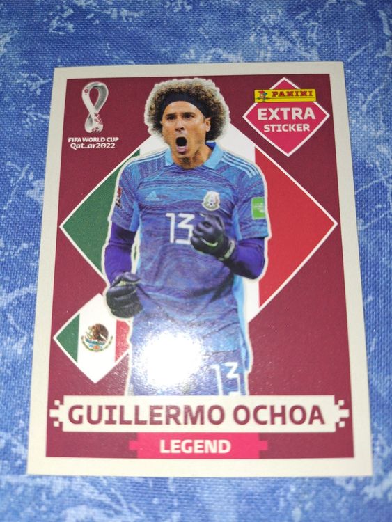 Panini WM 2022 Extra Sticker Guillermo Ochoa Base Edition Acheter Sur