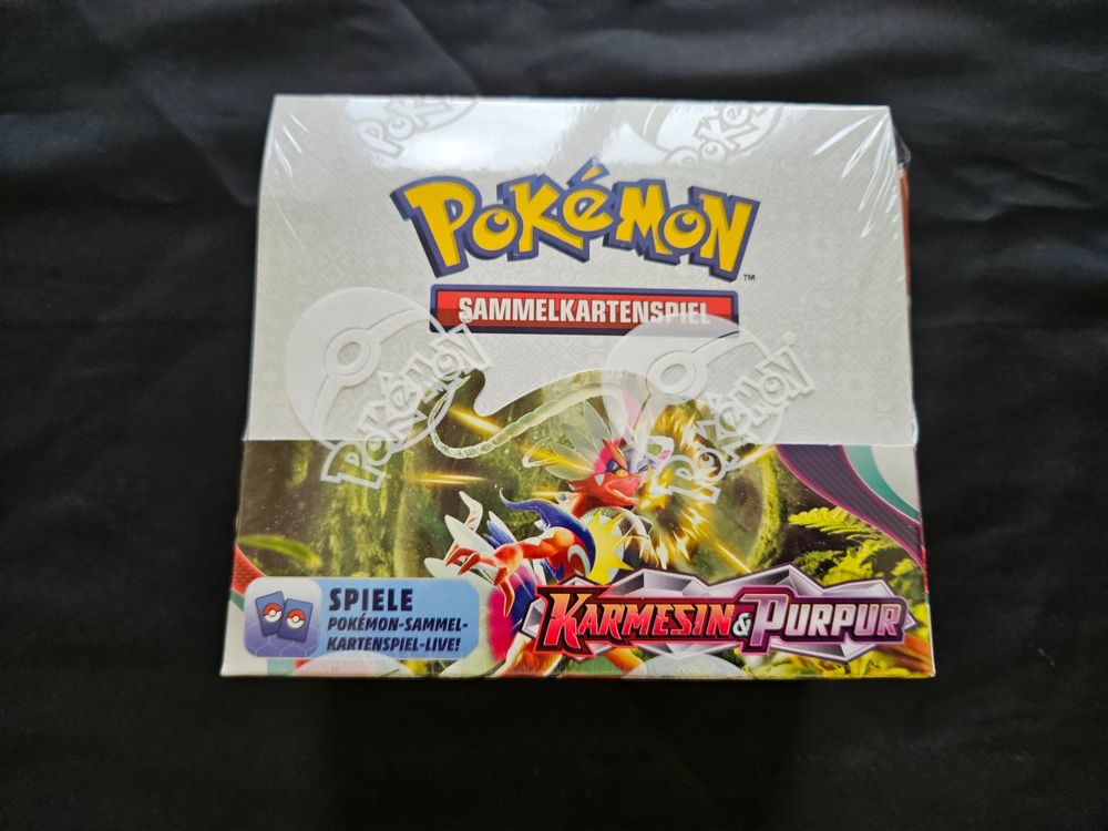 Pokémon Karmesin Purpur Display Booster Box DE Kaufen auf Ricardo