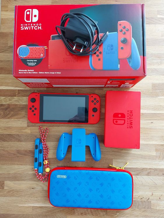 Nintendo Switch Mario Red Blue Edition Kaufen Auf Ricardo