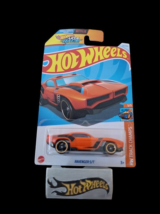 Hot Wheels HW Track Champs Ravenger S T L Neu Und