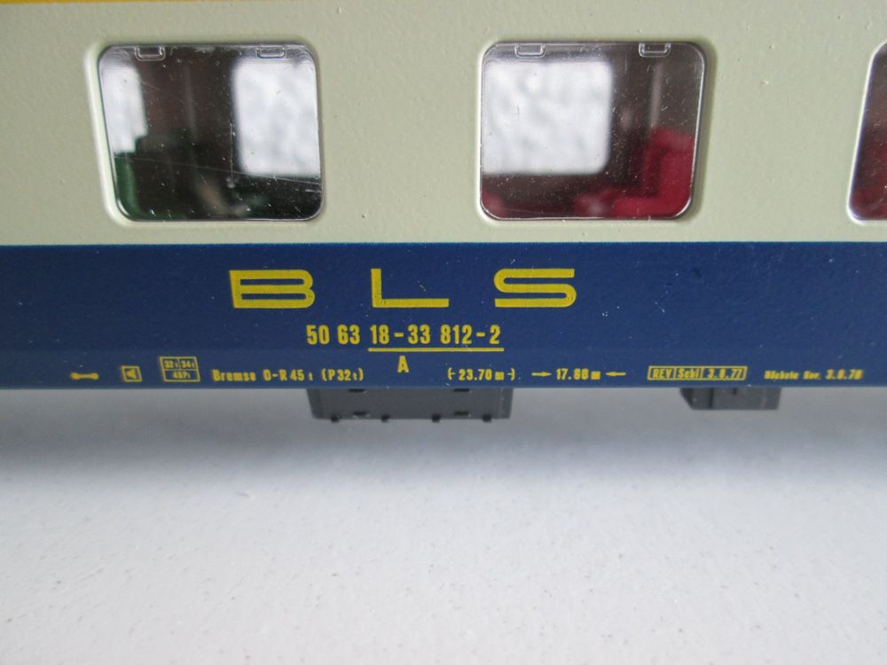 Roco 4239 A H0 DC Personenwagen BLS EW II Räder Rostspuren Kaufen auf