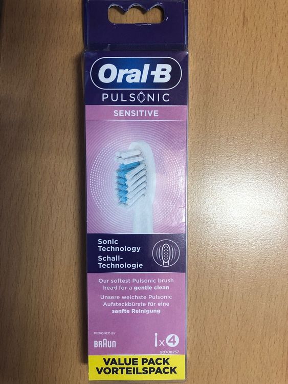 Oral B Pulsonic Sensitive Ersatzzahnb Rsten Kaufen Auf Ricardo