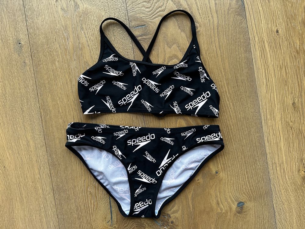 speedo Bikini Mädchen GIRL Gr schwarz Gebraucht in