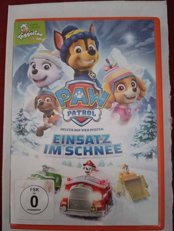 Dvd Paw Patrol Einsatz Im Schnee Kaufen Auf Ricardo