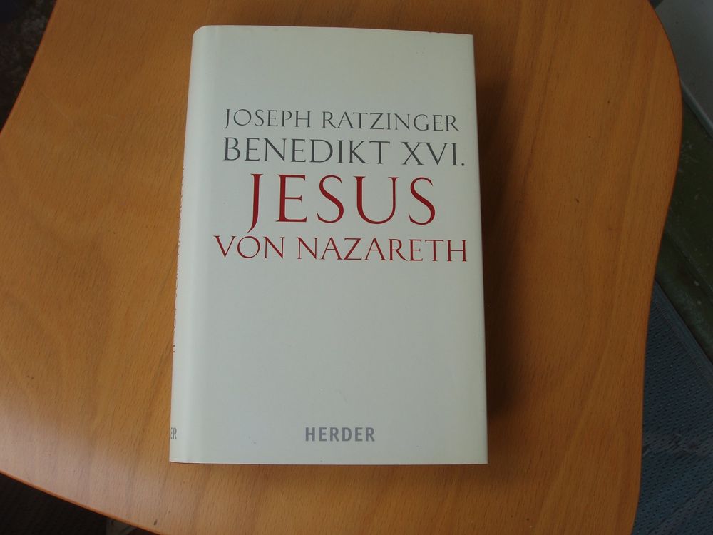 Joseph Ratzinger Benedikt XVI JESUS Von Nazareth Kaufen Auf Ricardo