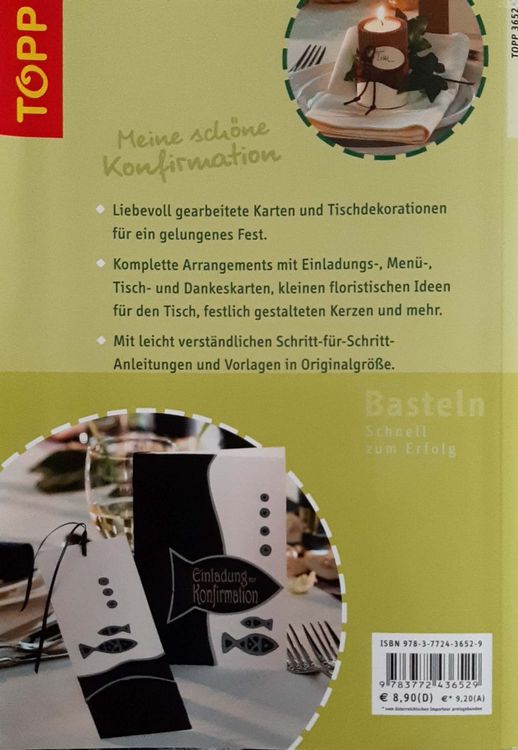 Bastelbuch Meine Sch Ne Konfirmation Kaufen Auf Ricardo