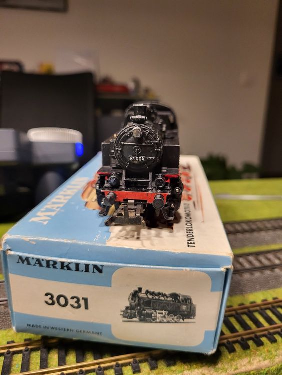 Märklin 3031 Dampflok BR81004 ESU MFX V5 AC Digital Telex Kaufen auf