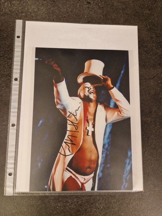 James Bond Original Autogramm Geoffrey Holder M Zertifikat Kaufen